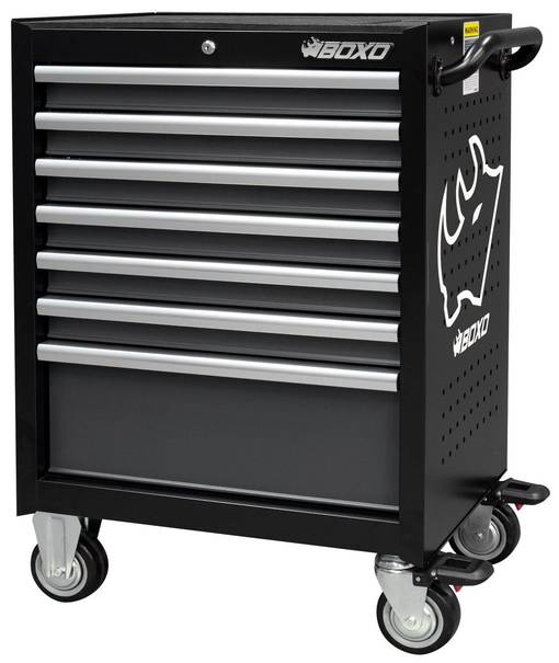 Työkaluvaunu Boxo 7071A + 143 työkalua - Työkaluvaunut ja -pakit - 285-7071A-143 - 1