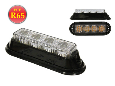 LED-TASOVILKKU R65 12-24V 4-LED KELTAINEN - LED-tasovilkut - 1603-300533 - 1
