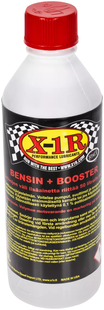 BENSIINI BOOSTER 0,5L X1R - X-1R lisäaineet - 303 - 1