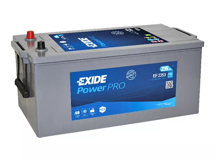 Exide PowerPRO 235Ah - Exide akut - 1815-EF2353 - 1