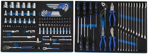 Boxo moduuli työkalusarja 143-osainen - Työkalu moduulit - 285-TK143 - 1