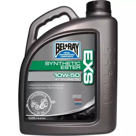 Bel-Ray EXS Full Synthetic Ester 4T moottoriöljy 10W-50 4L - MP, ATV ja Vene öljyt - 55-815-004 - 1