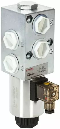 Tuplaajaventtiili 6/2 3/4" 24V 350BAR Piippo Hydraulic - Tuplaajaventtiilit - E623435024 - 1
