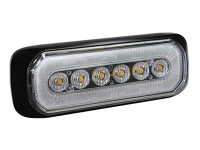 LED-TASOVILKKU R65 LED-KEHÄLLÄ KELT.-PUN - LED-äärivalot - 1603-300604 - 1
