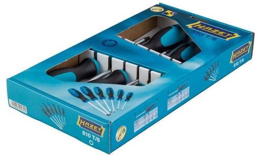 Torx ruuvarisarja Hazet 810T/6 - Ruuvaustyökalut - 1718-204304 - 1