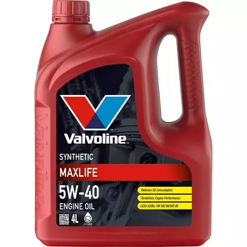 Valvoline Maxlife 5W-40 4L - Moottoriöljyt - 21-872364 - 1