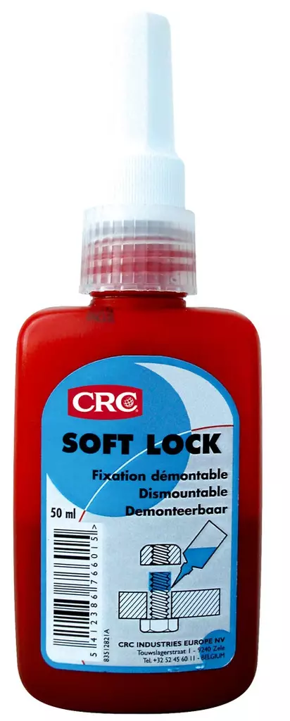 CRC Soft Lock ruuvilukite 50ml - Lukitteet - 10340002554 - 1