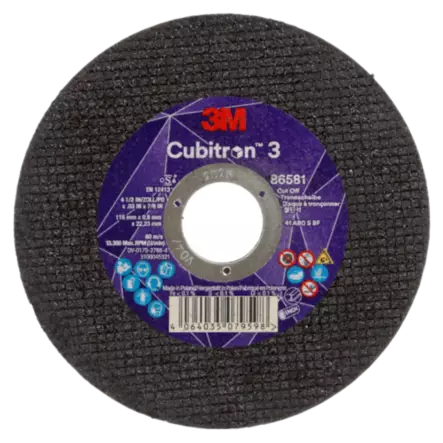 Katkaisulaikka 3M Cubitron III 230x2mm - Laikat - 10140027615 - 1