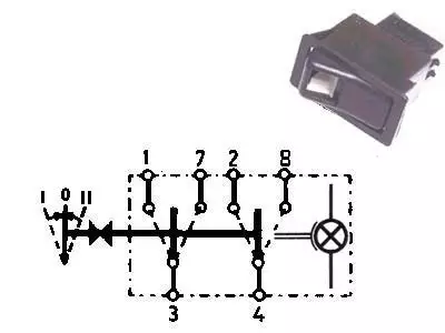 Keinukytkin 1-0-2 palauttava - Katkaisijat - 1000-0605 - 1