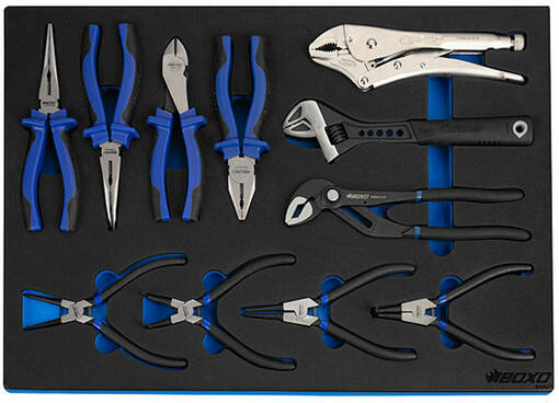 Boxo moduuli pihtisarja 11-osainen - Työkalu moduulit - 285-TK330-5 - 1