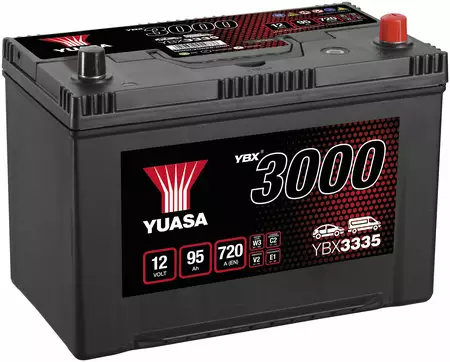 Yuasa YBX3335 95Ah - Yuasa akut - YBX3335 - 1