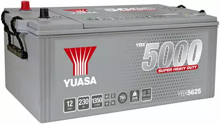 Akku Yuasa 230Ah SHD YBX5625 - Yuasa akut - YBX5625 - 1