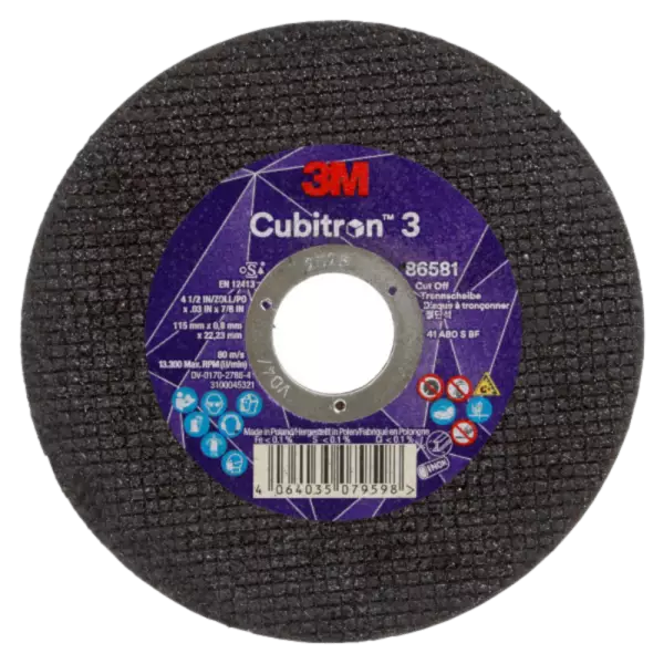 Katkaisulaikka 3M Cubitron III 230x2mm - Laikat - 10140027615 - 1