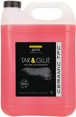 Korrek Pro ceramic TFC tar & glue remover pienpoistoaine 5L - Auton raudan- ja pienpoistoaineet - 112-67425 - 1