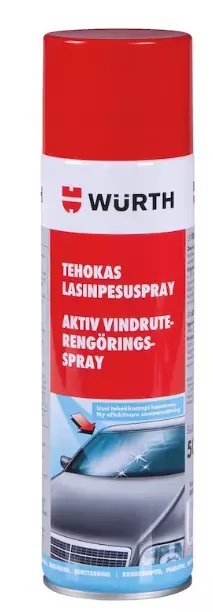 Wurth Tehokas Lasinpesuspray - Puhdistavat kemikaalit - 089025 - 1