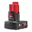 Milwaukee akku 12V 6Ah M12B6 - Milwaukee 12V akut ja laturit - XM12B6 - 1