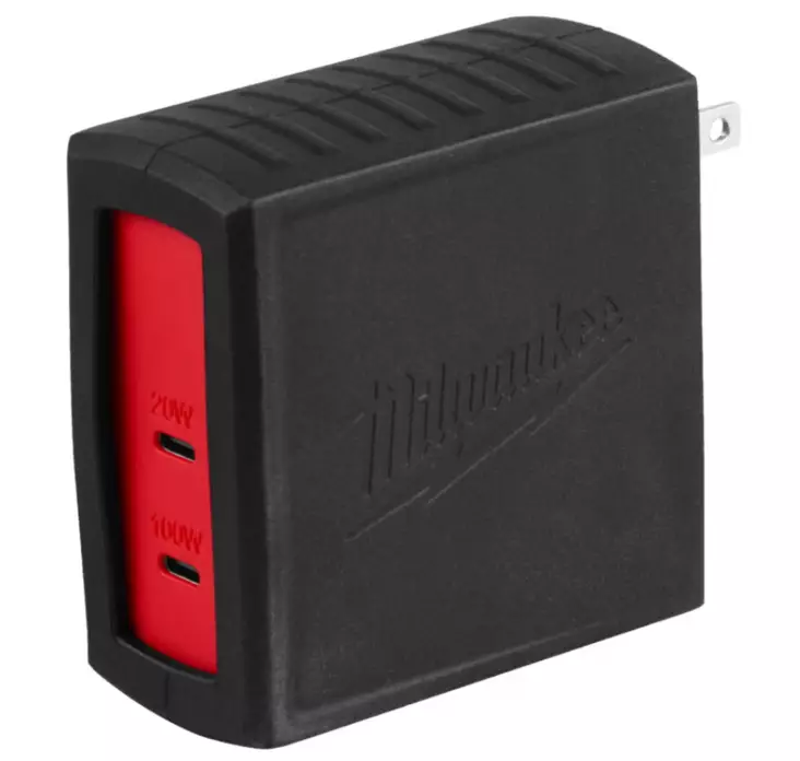 Milwaukee TC-USBC100 USB-C seinälaturi 100W - Milwaukee Tarvikkeet - 4932500226 - 1