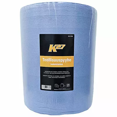 Teollisuuspyyhe sininen 36cm*400m - Paperi - 225-TPS36 - 1