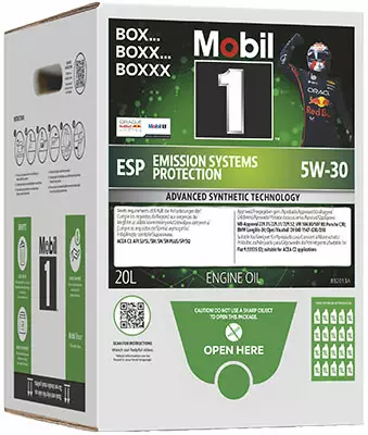 Mobil 1 ESP 5W-30 20l - Moottoriöljyt - 117-157797 - 1