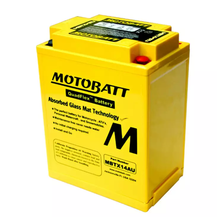 Motobatt akku MBTX14AU - MP- ja kelkan akut - 14-517 - 1