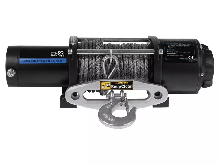 IronX vinssi 12V - 2268kg - nopea - vaijeri - 12V vinssit - 9201-10007 - 1