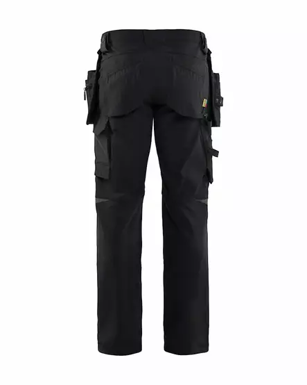 Blåkläder 1720 Strecth riipputaskuhousut - Kesätyöhousut - BLK1720-9900-C48 - 2