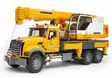 Mack Granite Liebherr Nosturiauto 02818 Bruder - Bruder ajoneuvot - U02818 - 1