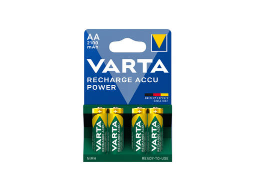 Varta akkuparisto AA 2100mAh 4kpl - Akut - 1811-8740288 - 1