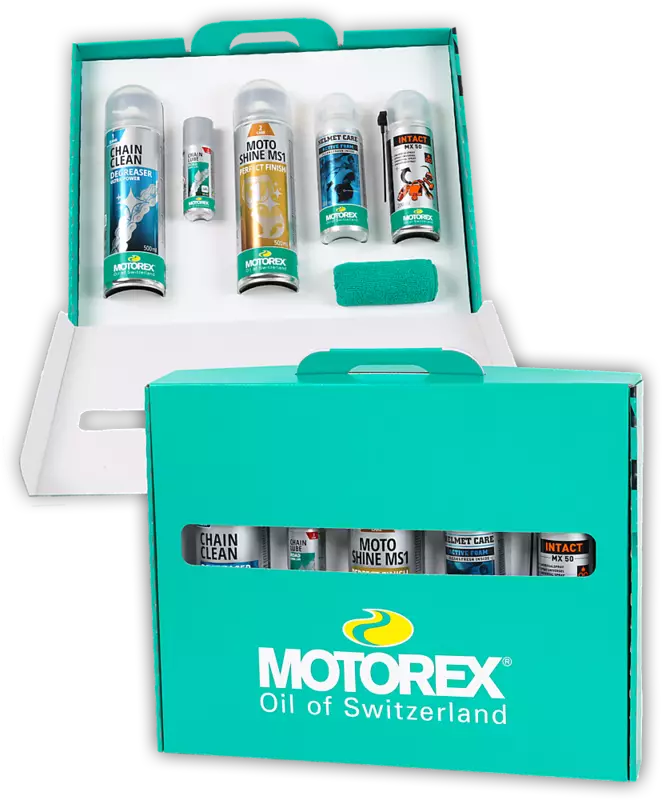 Motorex Ride N' Shine hoitosarja - Tuotesetit - 552-438 - 1