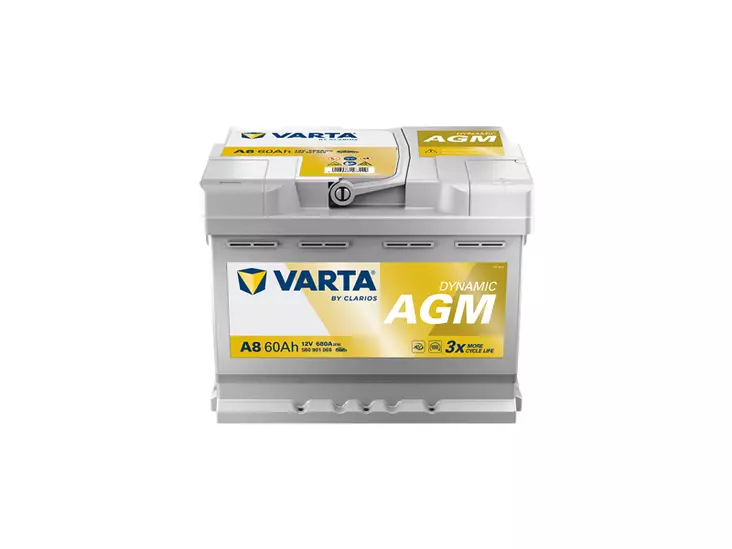 Varta Dynamic A8 AGM 60Ah - Varta akut - 560901068 - 1