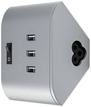 Pistorasia USB LED-corner Osram 3x5v 1A - Kiinteistövalaisimet - OS139 - 1