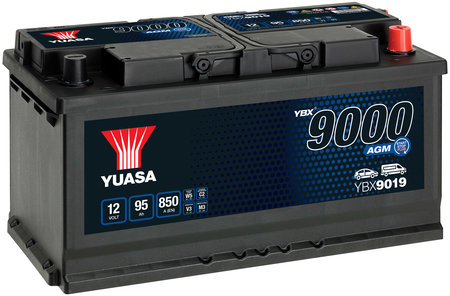 Yuasa YBX9019 AGM 95Ah - Yuasa akut - YBX9019 - 1