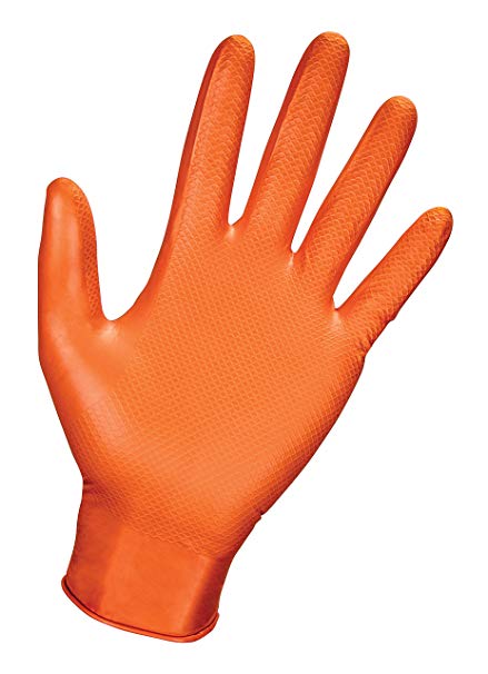 Gripster Nitriilisormikas oranssi 50kpl - Asentajankäsineet - 258-53209 - 1