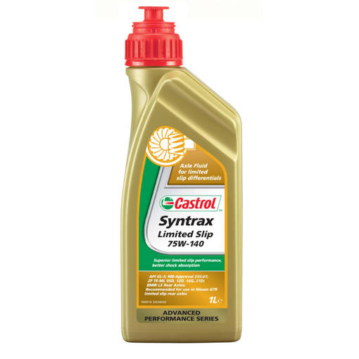 Castrol Syntrax Limited Slip 75W-140 1L - Voimansiirtoöljyt - 313449 - 1