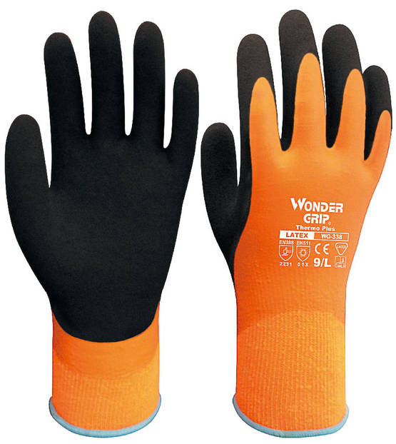 Työkäsine Wonder Grip Thermo Plus - Vuorelliset työkäsineet - WG-338-9 - 1