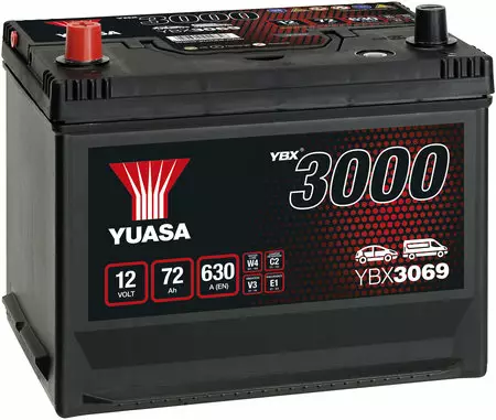 Yuasa YBX3069 - Yuasa akut - YBX3069 - 1