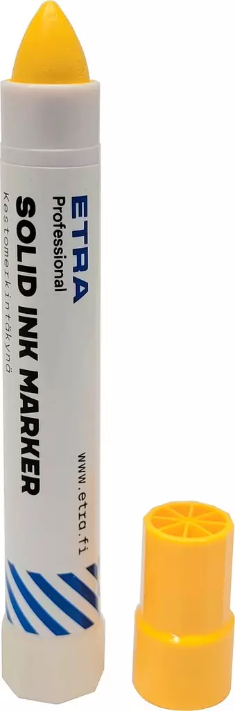 Etra Solid Ink Marker Keltainen - Tarvikkeet - 10580013429 - 1