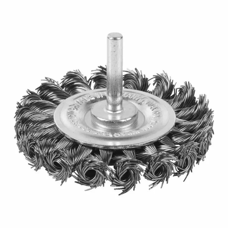 Milwaukee lautasharja suorahiomakoneeseen, 75x12mm, punottu ruostumaton teräsharja - Laikkaharjat - 4932501729 - 1