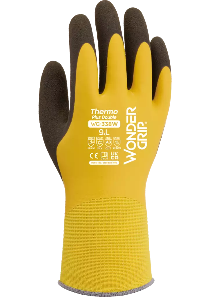 Wonder Grip Thermo Plus Double hanska - Vuorelliset työkäsineet - WG-338W-09 - 1