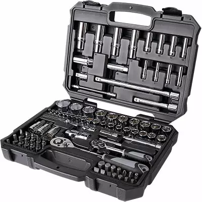 Boxo Black Edition työkalusarja 1/4" & 1/2" 92-osainen - Työkalusarjat - 284-B33-1992B - 1