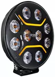 LED-lisävalo Strands Dark Knight Intense 9" - Pyöreät LED-lisävalot - 375-270927B - 1