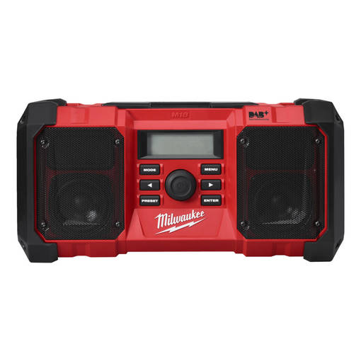 Milwaukee Työmaaradio M18 JSR DAB+-0 runko - Milwaukee 18V rungot - M18JSRDAB - 1