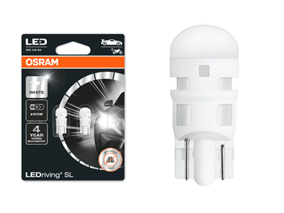 LED-polttimopari T10 W5W Osram LEDriving SL - LED-polttimot - 10-2825DWP-02B - 1