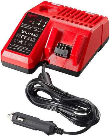 Autolaturi 12-18V Milwaukee M12-18AC - Milwaukee 18V akut ja laturit - M12-18AC - 1