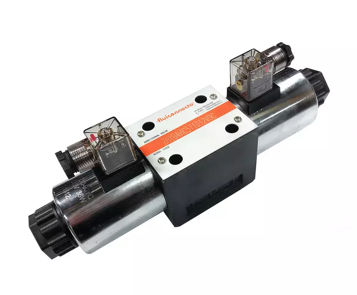 NS6 Hydrauliikkaventtiili 12V (keskiasento vapaakierto) - Sähköventtiilit - BAV-IC3-714-12DC - 1