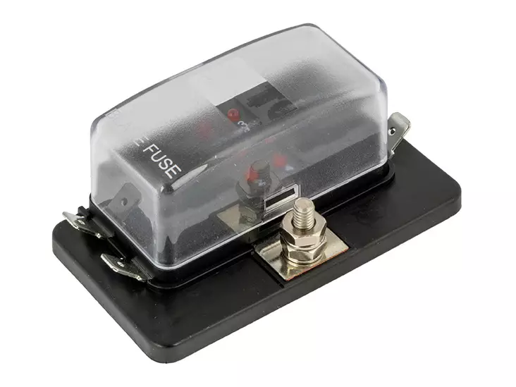 Sulakerasia GM 4-sulakkeelle - Lisävalojen sulakkeet ja rasiat - 29-2729-C - 1