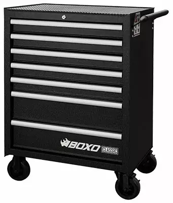 Työkaluvaunu Boxo Classic Black Edition - Työkaluvaunut ja -pakit - 285-7071C - 1