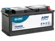 Akku Globe AGM 105Ah - Muut akut - 1806-75100G - 1