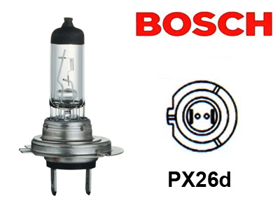 Bosch ajovalopolttimo H7 - H7 Halogenpolttimot 12V - 12972BOSCH - 1