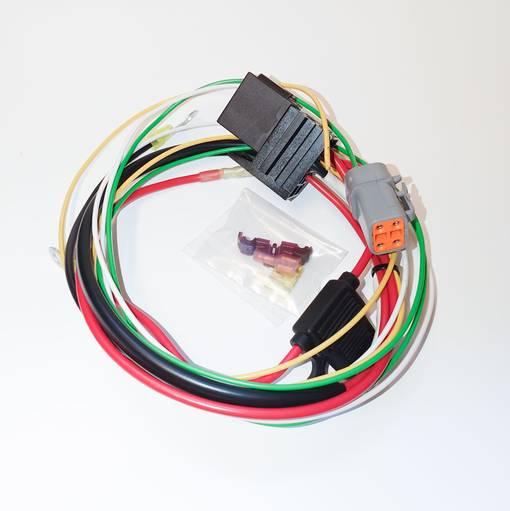 Relejohtosarja lyhyt DTP4 HD yhdelle valolle - Lisävalojen relejohtosarjat  - 1605-WK044SK - 1